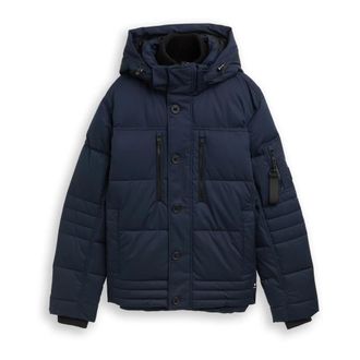 Tom Tailor Heren, Jassen, Blauw, Maat: L Fleece