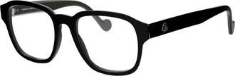 Moncler Ml 5156 Glasses - unisex - Brillen - Zwart - 53 MM - Accessoires