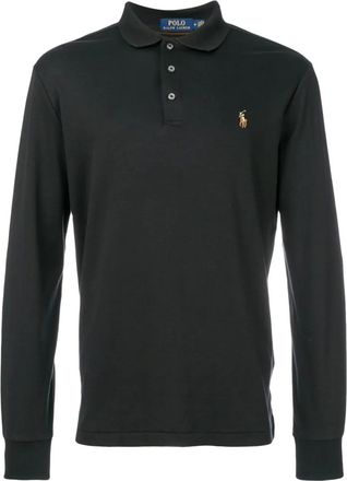 Polo Ralph Lauren long -sleeve polo Shirt - Black