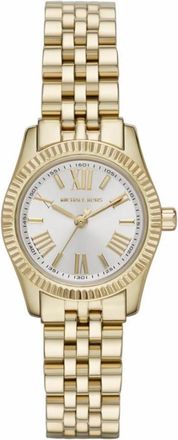 Michael Kors Petite Lexington Horloge - Dames - Horloges - Geel - ONE Size - Accessoires