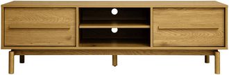 Miliboo Mueble Tv Acabado Madera Roble L160 Cm Yseult