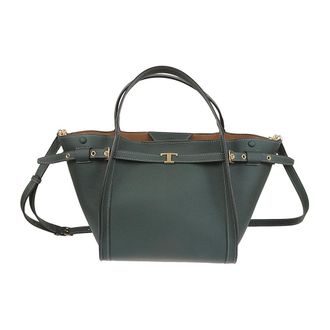 Tod's Tods, Tote Bags, female, Green, Size: ONE SIZE Tote Bag