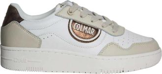 Colmar Austin Class - Dames - Sneakers - Wit - 40 EU - Leer - Schoenen