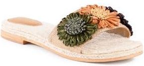 Seychelles Botanical Gardens Slide Sandal in Spice Flowers at Nordstrom Rack, Size 6.5