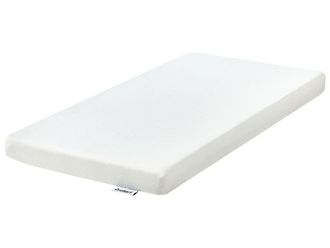 Beliani Colch&oacute;n de tejido blanco 70x130