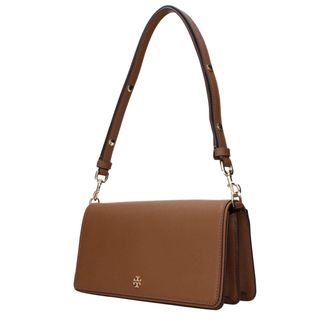 Tory Burch Womens Brown Leather Shoulder Bag
