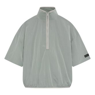 Fear of God SS234 Half Zip Mockneck Shirt Seal 186SP244055F