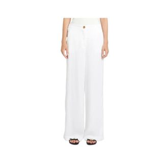 Marella Wijde broek - Dames - Broeken - Wit - Maat: S