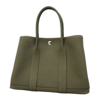 Herm&egrave;s Brown Negonda Leather Tote Bag (Pre-Owned)