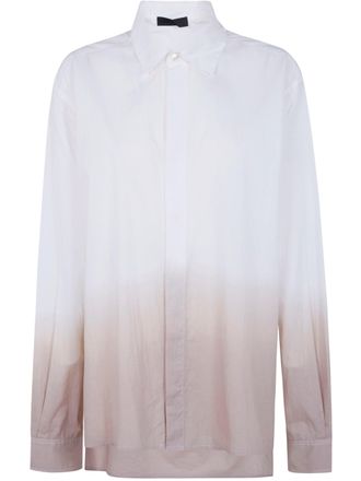 Maria Calderara Shaded Cotton Muslin Shirt