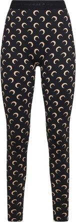 Marine Serre Moon Printed Leggings - Dames - Leggings - Veelkleurig - M - Tweed - Broeken