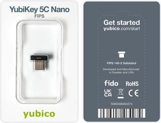 OEM Llave De Seguridad Usb-c Yubico Yubikey 5c Nano Fw 5.4.3, 5060408464274