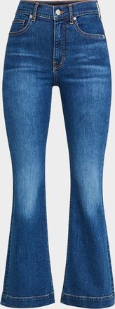 Veronica Beard Carson Off-Duty Kick-Flare Jeans