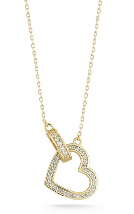Glaze Jewelry Sterling Silver Heart Necklace