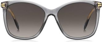 Marc Jacobs Brown Shaded Square Ladies Sunglasses MJ 1106/S YQL 54