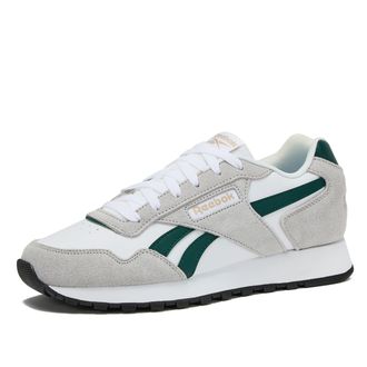 Reebok Unisex Glide Sneakers for Men, White/Collegiate Green/Grey 1, 9 UK