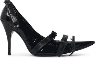 Acne Studios Black Patent Leather Pumps