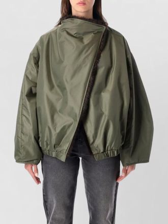 Frankie Shop faux fur reversible oversized coat
