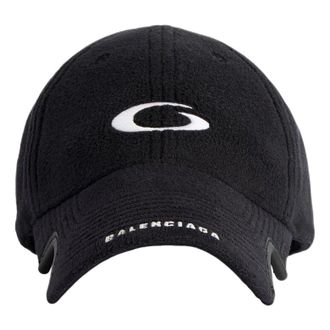 Balenciaga Fleece Cap New Black 8574734G3B11038
