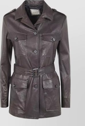 Tagliatore lamb leather jacket