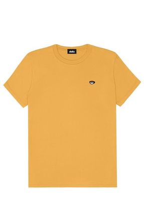 Dalix Womens Lil Coffee Jersey Tee in Mustard at Nordstrom, Size Xx-Large
