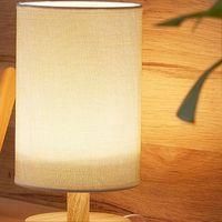 OEM L&aacute;mpara De Mesilla De Noche, Miniatura, Luz C&aacute;lida, L&aacute;mpara De Mesa Led Moderna Con Puerto Usb, Color Beige, Bot&oacute;n Pulsador - Crezuo