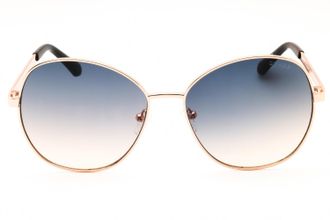 Guess GF00075 Round-Frame Gradient Lens Sunglasses - Rose Gold