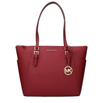 Michael Kors Red Leather Shoulder Womens Bag