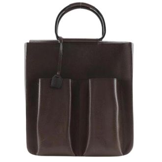 Gucci Pre-owned Oude Leren Handtas - Heren - Vintage Shopper - Bruin - ONE Size - Leer - Vintage