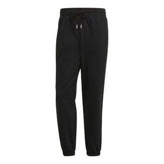 adidas originals Casual Loose Bundle Feet Elastic Waistband Sports Pants Black GN3379