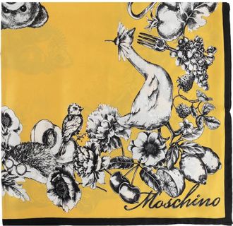 Moschino unisex, Accessori, Giallo, Taglia unica, new