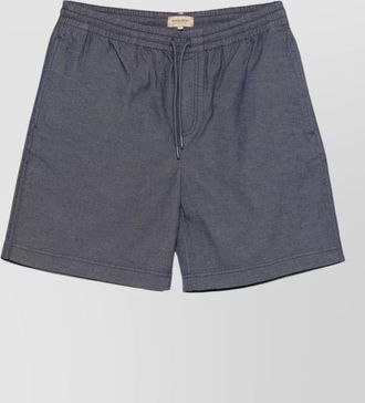 Woolrich washed drawstring shorts side and back pockets