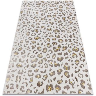 RugsX Rugsx - Bliss Z232az128 Alfombra Crema / Beige - Patr&oacute;n De Leopardo, Moderna, Estructural Beige 200x290 Cm