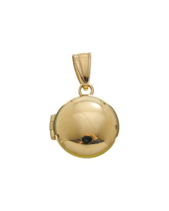 Italian Gold, Inc 14K 13Mm Puffed Round Locket Pendant