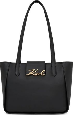 Karl Lagerfeld Borsa tote piccola con logo - Nero