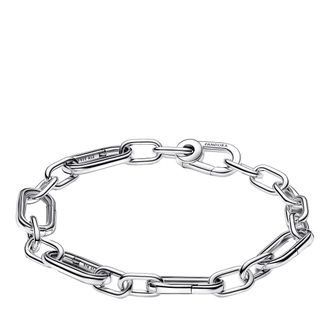 Pandora Bracelets - Sterling silver link bracelet with 5 openable link - silver - Bracelets for ladies