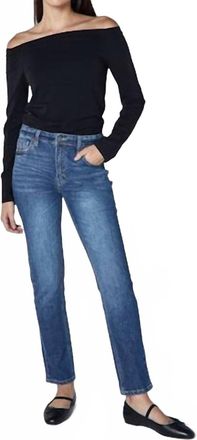 Unpublished Joan Straight Leg Jeans In Inkling