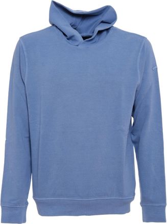 Paul & Shark High-Quality Light Blue Sweatshirt With Hood