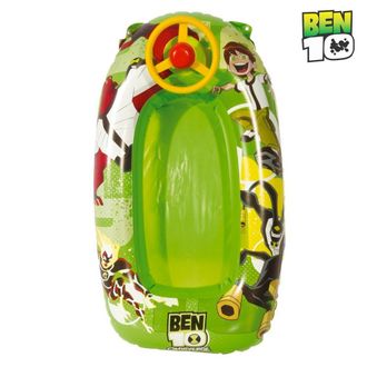 Trade Shop Trade Shop - Canotto Con Volante Ben 10 Dimensioni 90 X 50 Cm Bambini Mare Piscina