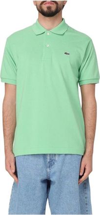 Lacoste Tops, Heren, Groen, L, Katoen, L1212 Slim Fit Polo Shirt