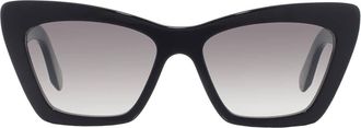 Ferragamo Ferragamo Grey Cat Eye Ladies Sunglasses SF1081SCP 001 55