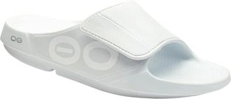 Oofos OOahh Sport Flex White 1550-WHITE Mens