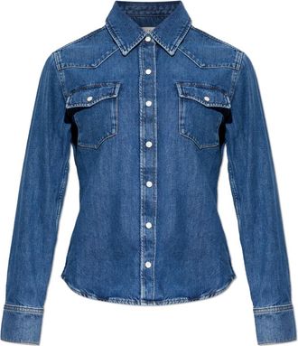 Frame Denim Donna, Camicette, Blu, S, new