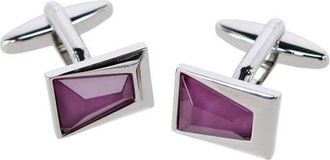 Trafalgar Store Reginal Rectangular Dapper Stone Cufflinks in Purple at Nordstrom