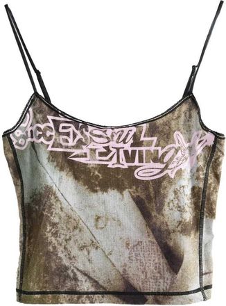 Diesel top met grafische print