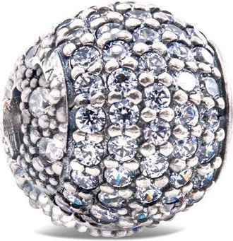 Pandora Cosmic Stars Clip - Clear CZ