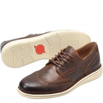 Born Mens Tobias Shoe In Dark Brown