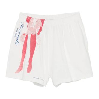 Our Legacy Short Shorts - Dames - Bermuda - Wit - S - Korte Broeken