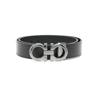 Ferragamo Gancini-buckle Reversible Belt