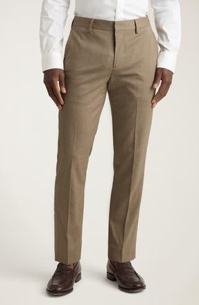 Bonobos Jetsetter Stretch Wool Suit Pants in Tan at Nordstrom, Size 32 X 30